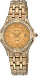 Seiko SXDC98 Gold Tone Stainless Steel Le Grand Sport Quartz
