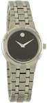 Movado 0606204 Metio Black Dial Stainless Steel