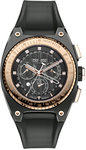 ESQ 07301322 Fusion Retrograde Chronograph Black Dial Strap