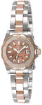 Invicta 7067 Rose Two Tone Stainless Steel Sapphire Pro Diver