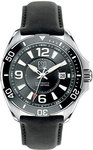 ESQ 07301351 Submersible 100m Watch Black Dial Leather Strap
