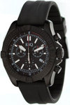 ESQ 07301356 Black Stainless Steel Stratus Chronograph Rubber Strap