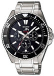 Casio MDV303D-1A1 Stainless Steel Duro Quartz Diver Black Dial Day Date