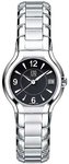 ESQ 07100744 Stainless Steel Venture Black Dial