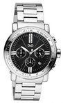 D&G DW0675 Stainless Steel Genteel Quartz Chronograph Black Dial