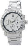 D&G DW0676 Stainless Steel Genteel Quartz Chronograph Silver Tone Dial