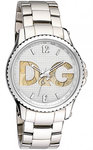 D&G DW0710 Stainless Steel Sestriere Quartz Link Bracelet