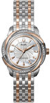 Bulova 98R153 Rose Two Tone Precisionist Brightwater Quartz Mother Of Pearl Dial Diamonds
