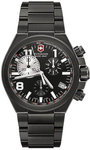 Swiss Army 241255 Black Stainless Steel Convoy Quartz Chronograph