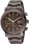 Gucci YA101341 101 Chronograph Brown Anodized Stainless Steel