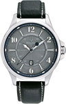 Bulova 96B151 Stainless Steel Adventurer Quartz Leather Strap