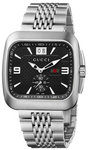 Gucci YA131305 Stainless Steel G-Coupe Quartz Black Dial Link Bracelet
