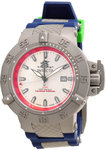 Invicta 1585 Limited Edition Subaqua 500M Diver GMT Date Blue Strap