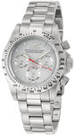 Invicta 9554 Stainless Steel Speedway Diver Chronograph Silver Tone Dial Diver