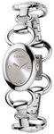 Gucci YA118504 Tornabuoni Stainless Steel Silver Dial Diamonds