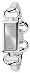 Gucci YA119504 Tornabuoni Stainless Steel Silver Dial Diamonds