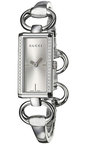 Gucci YA119505 Tornabuoni Stainless Steel Silver Tone Dial Diamonds