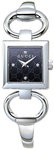 Gucci YA120507 Stainless Steel Tornabuoni Black Dial with Diamonds