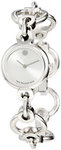 Movado 0606488 Stainless Steel Chain Link Bangle Circlo Silver Tone Dial