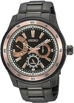 Seiko SNT025 Black Anodized Two Tone Stainless Steel Criteria