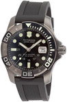 Swiss Army 241263 Black Stainless Steel Dive Master Rubber Strap