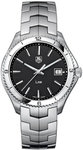 Tag Heuer WAT1110BA0950 Stainless Steel Link Quartz Black Dial