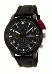 Thunderbirds 1066-T01 Black Falcon Mens Watch
