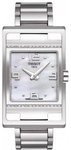 Tissot T0323091111701 Stainless Steel T-Trend Square Framed Mother Of Pearl Dial 