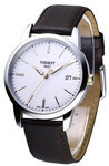 Tissot T0334102601100 T-Classic Quartz Chronograph Two Tone White Dial Strap