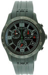 Gucci YA126206 Black Stainless Steel Classic Rubber Strap Chronograph Tachymeter