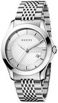 Gucci YA126401 Stainless Steel Timeless Silver Dial
