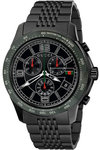 Gucci YA126217 Black Stainless Steel Timeless Chronograph