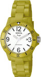 Invicta 1214 Olive Plastic Angel White Dial