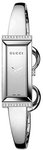 Gucci YA127505 Bangle Style Timeless G-Frame Silver Tone Mirror Finish Dial Diamonds