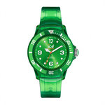 Ice JY-GT-U-U-10 Clear Green Plastic Resin Ice-Jelly Quartz Strap