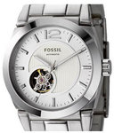 Fossil ME3014 Automatic Stainless Steel White Dial