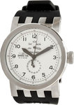 Invicta 10389 Stainless Steel Case Black Tone Hands Day Date Black Silicone Strap DNA