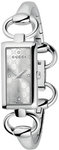 Gucci YA119507 Stainless Steel Tornabuoni Silver Patterned Dial Diamonds