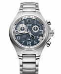 Swiss Army 241466 Stainless Steel Classic Base Camp Blue Dial Chronograph