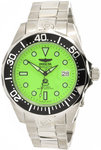 Invicta 10641 Stainless Steel Grand Diver Green Dial