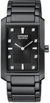 Citizen BL6057-58E Eco-Drive Black Strainless Steel Palidoro Diamond Accented Black Dial