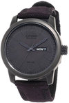Citizen BM8475-00F Black Anodized Eco-Drive Black Dial Black Canvas Strap 