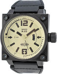 Welder K23-1702 K23 Series Tan Dial Black Strap