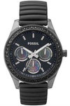 Fossil ES2954 Stella Black Expansion Bracelet Black Dial Day Date Crystal Quartz