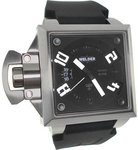 Welder K25B-4401 K25B Series Black Dial Black Strap Stainless Steel Case Analog