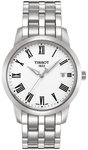 Tissot T0334101101300 Stainless Steel T-Classic Quartz Silver Tone Dial Link Bracelet