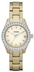 Fossil ES2962 Stella Mini Aluminum Champagne Dial 