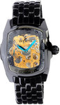 Invicta 1113 Black Ceramic Lupah Mechanical Skeleton