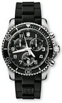 Swiss Army 241431 Stainless Steel Victorinox Maverick Chronograph Black Dial Black Rubber Strap