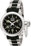 Invicta 7241 Stainless Steel Russian Diver Quinotaur Black Dial